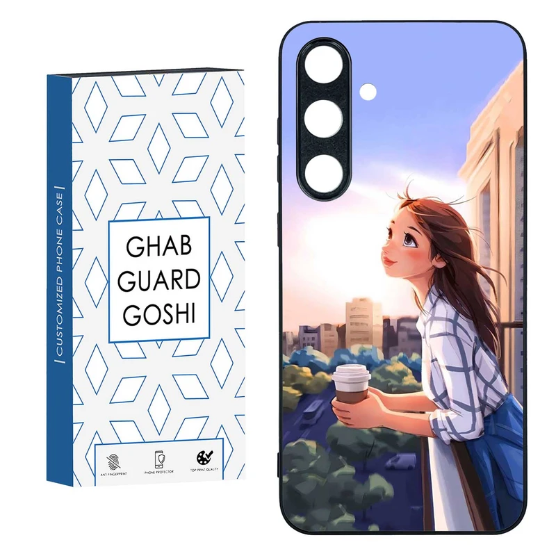 کاور قاب گارد گوشی طرح دخترانه کد TPU-016 مناسب برای گوشی موبایل سامسونگ  GALAXY S24 FE  