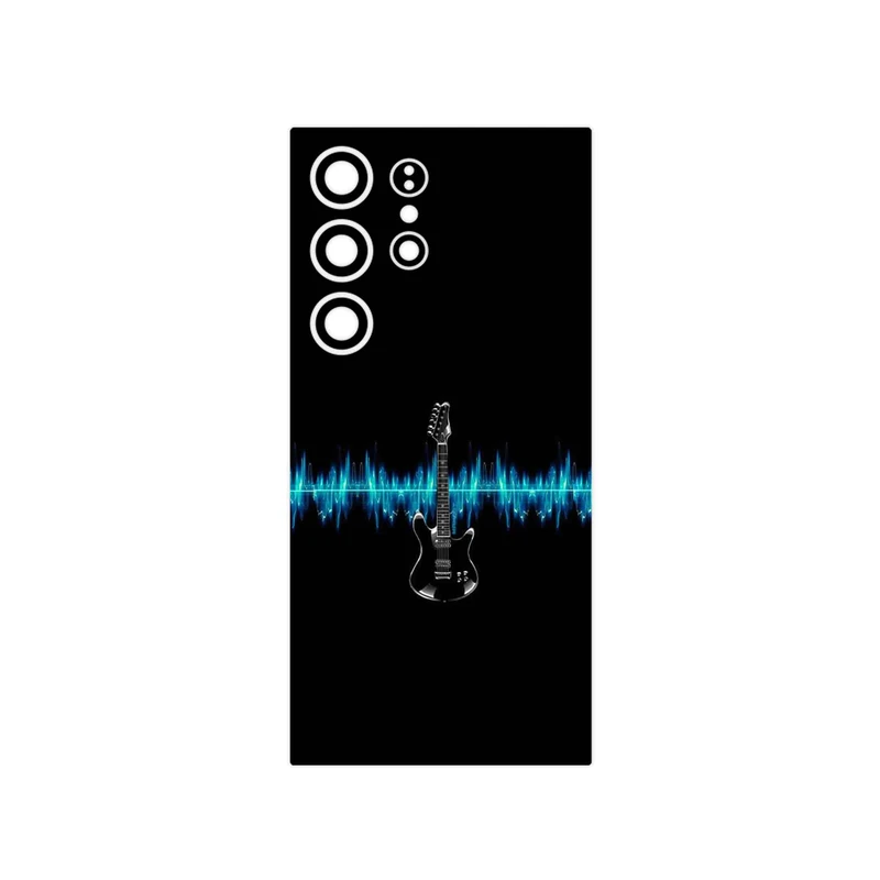 برچسب پوششی ماهوت مدل Electric Guitar مناسب برای گوشی موبایل سامسونگ Galaxy S24 Ultra
