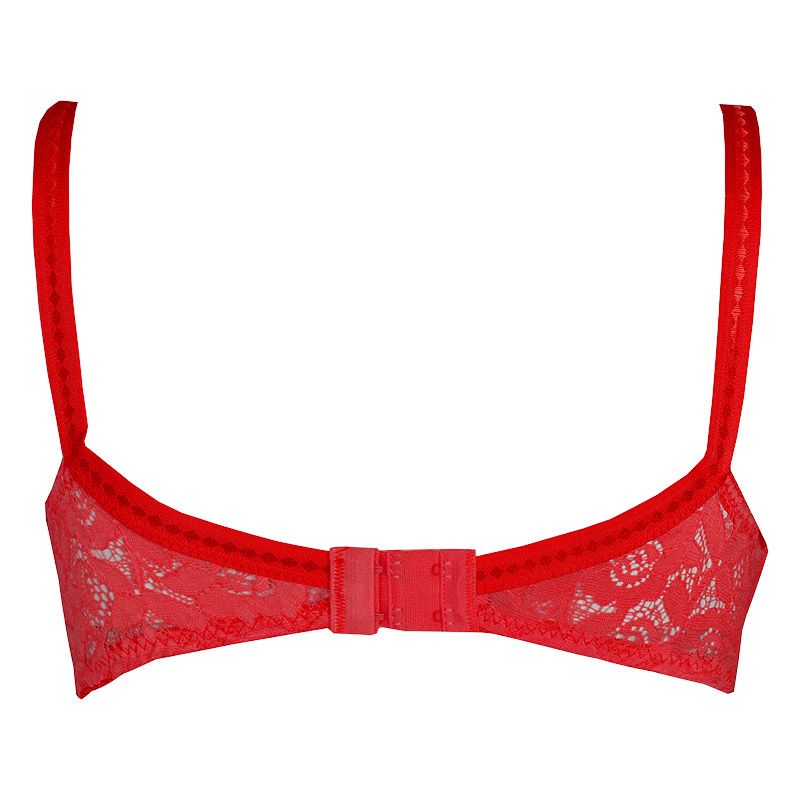 سوتین زنانه دکسونری مدل 340091805 گیپور رنگ قرمز -  - 2