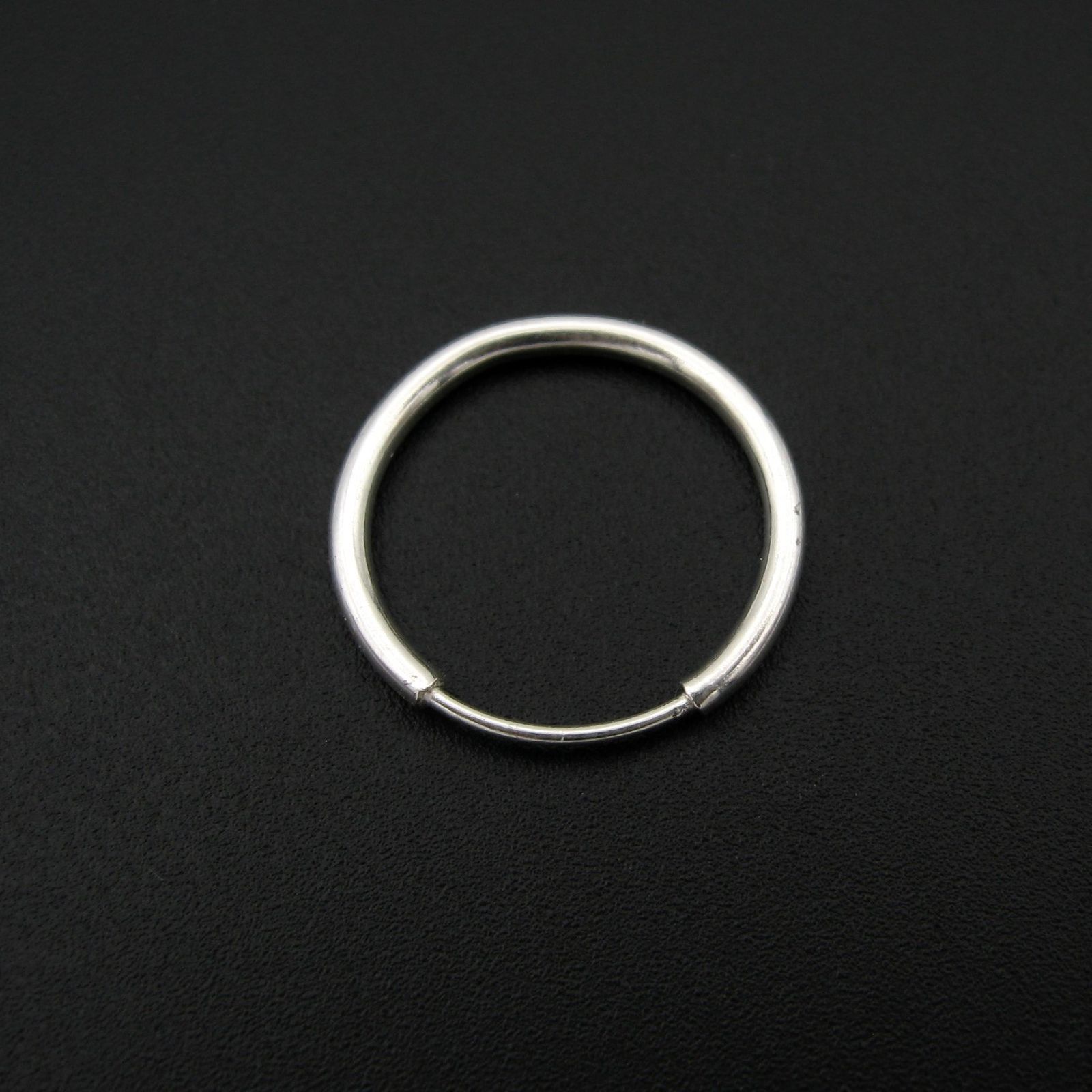 گوشواره نقره زنانه مانچو مدل حلقه ای کد efs005 -  - 6