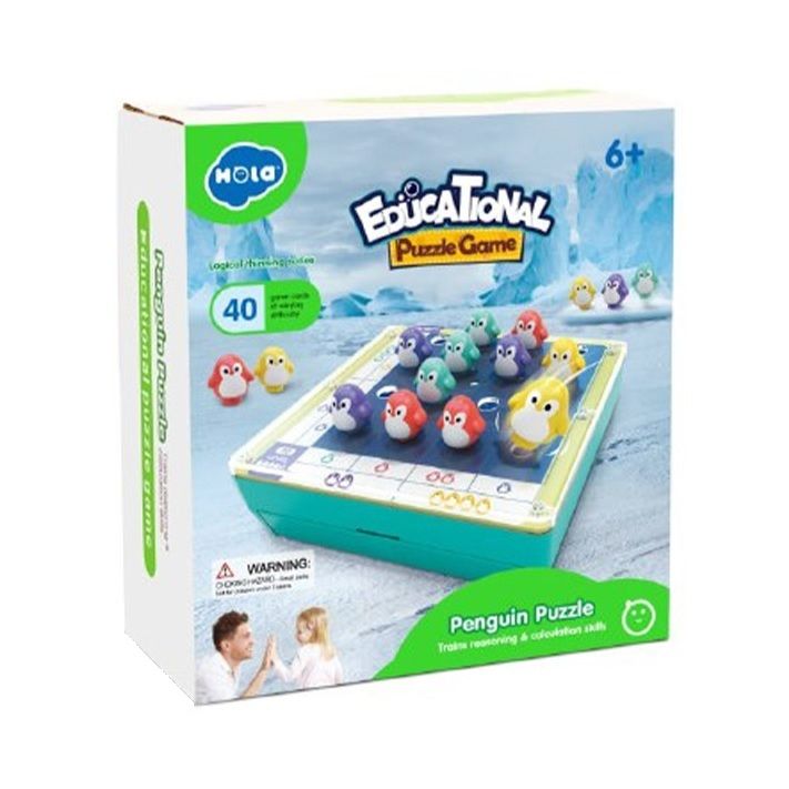 بازی آموزشی هولا مدل پنگوئن کد E7986 -  - 5
