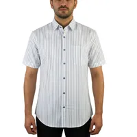 پیراهن آستین کوتاه یقه برگردان مردانه مدل MDSS-CH7024