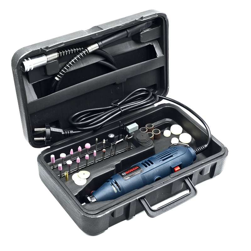 فرز انگشتی و مینیاتوری و حکاکی دیمردار 135وات بوش مدل خرطومی دار مجموعه 40 عددی فرز انگشتی و مینیاتوری و حکاکی دیمردار 135وات بوش مدل خرطومی دار مجموعه 40 عددی