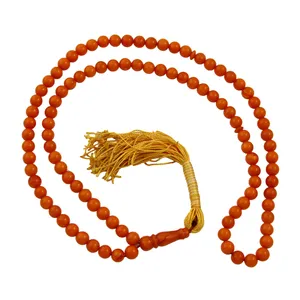 تسبیح بازرگانی میلادی مدل کهربا کد T_287