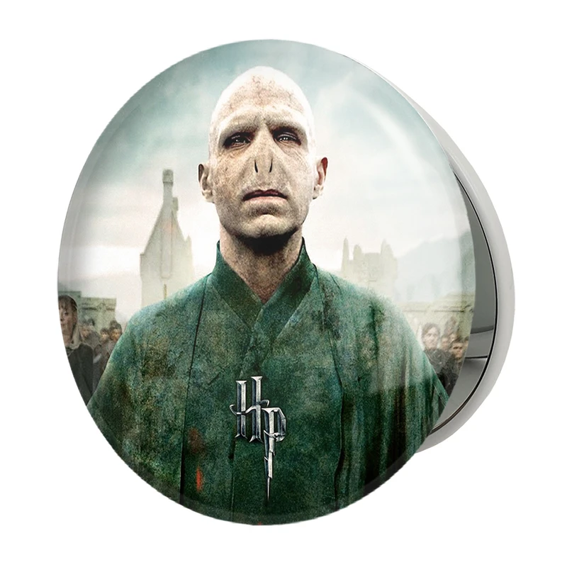 آینه جیبی خندالو طرح ولدمورت هری پاتر Harry Potter مدل تاشو کد 2902 