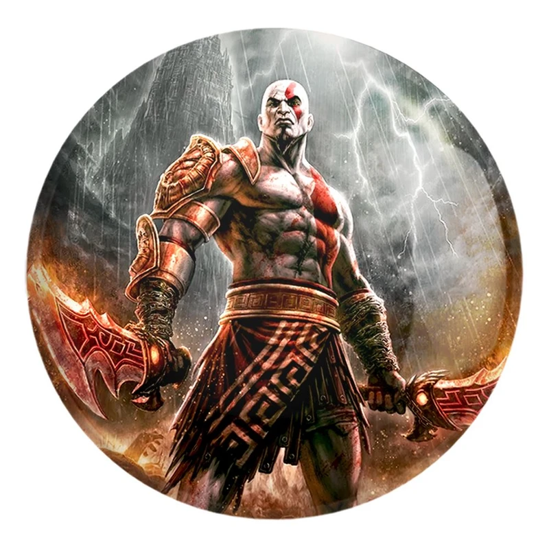 پیکسل خندالو طرح خدای جنگ God Of War کد 4853 مدل بزرگ