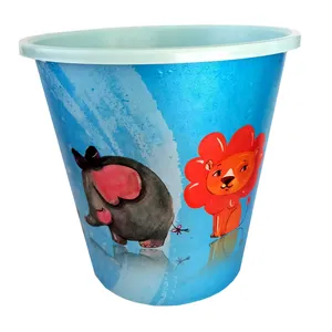 سطل زباله اتاق کودک مدل حیوانات کد Animals-Zoo-7700