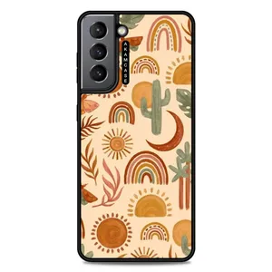 AKAM AMC-WSGS21-BOHO-29 Cover For Samsung Galaxy S21