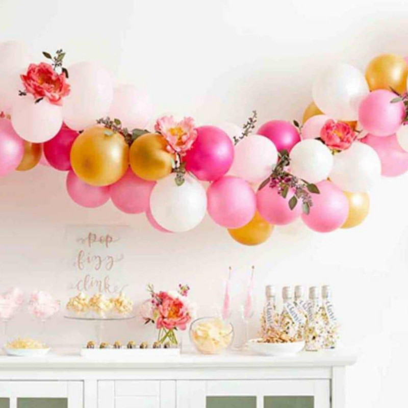 ریسه تزئین بادکنک مدل 2panch طول 5 متر