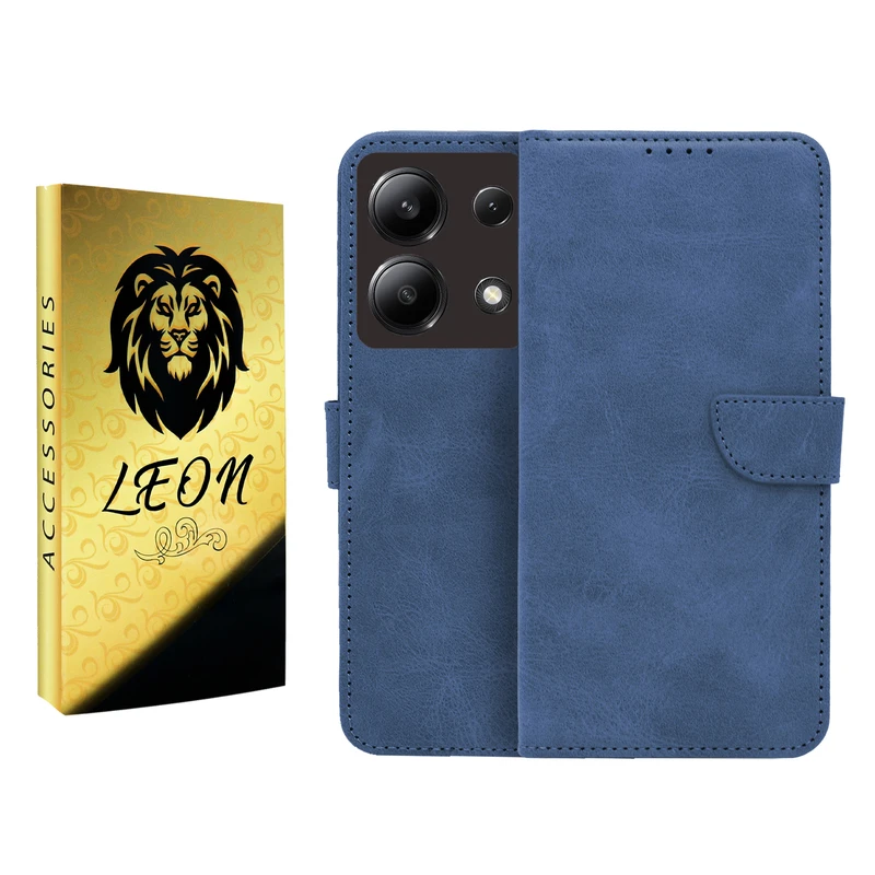 کیف کلاسوری لئون مدل Bers Oro مناسب برای گوشی موبایل شیائومی Redmi Note 14s