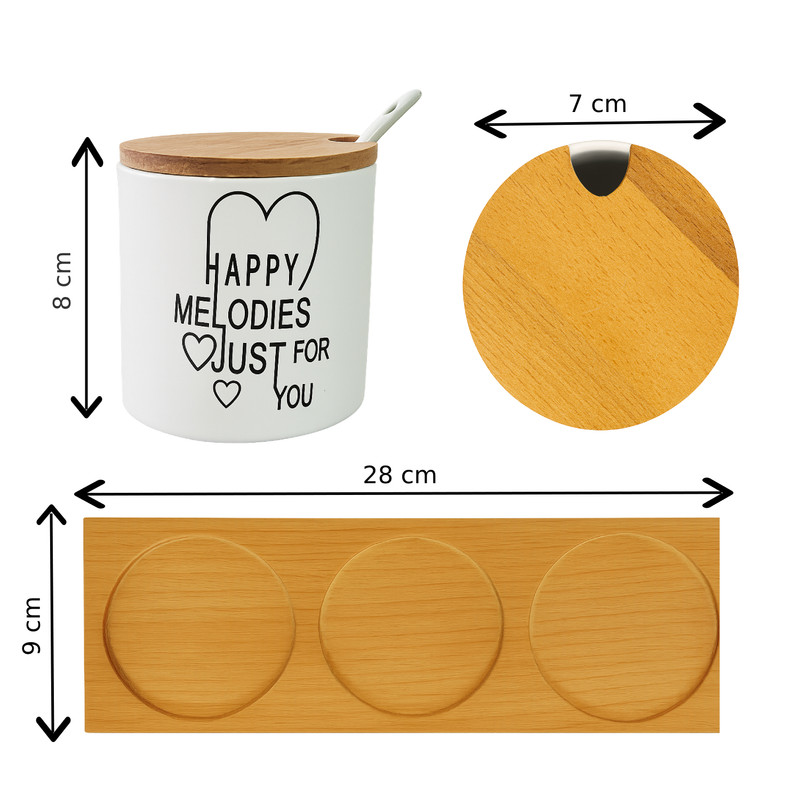 بانکه مدل سرامیکی کد 101 مجموعه 3 عددی