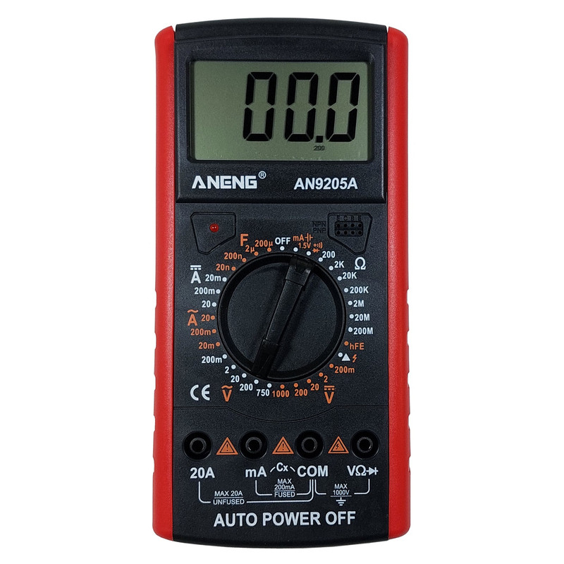 مولتی متر دیجیتال اننگ مدل AN9205A مولتی متر دیجیتال اننگ مدل AN9205A