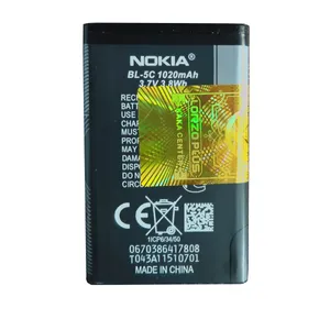 باتری موبایل مدل BL_5C ظرفیت 1020 میلی آمپر ساعت سازگار با گوشی موبایل نوکیا 105 2019/ 106 4G