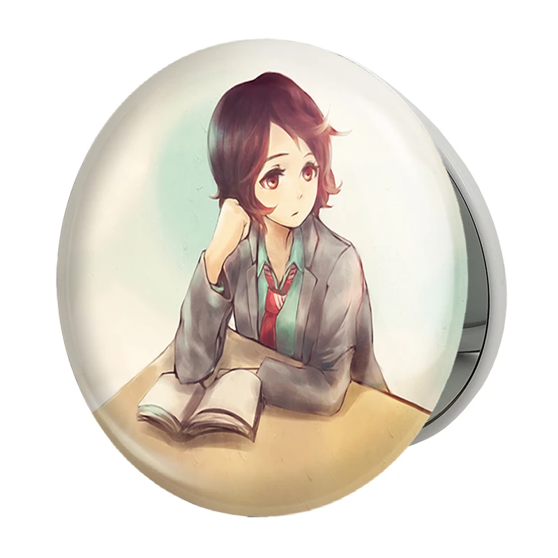 آینه جیبی خندالو طرح تسوباکی انیمه دروغ تو در آوریل مدل تاشو کد 32452