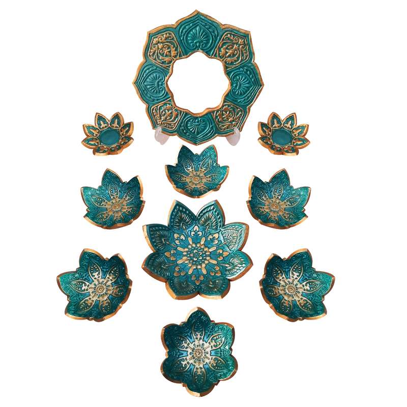 مجموعه ظروف هفت سین 10پارچه کد A45