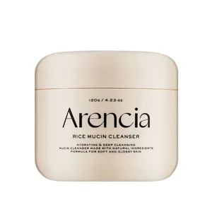 کرم پاک‌کننده صورت آرنچیا مدل Rice Mucin مناسب برای پوست خشک و حساس وزن 120 گرم