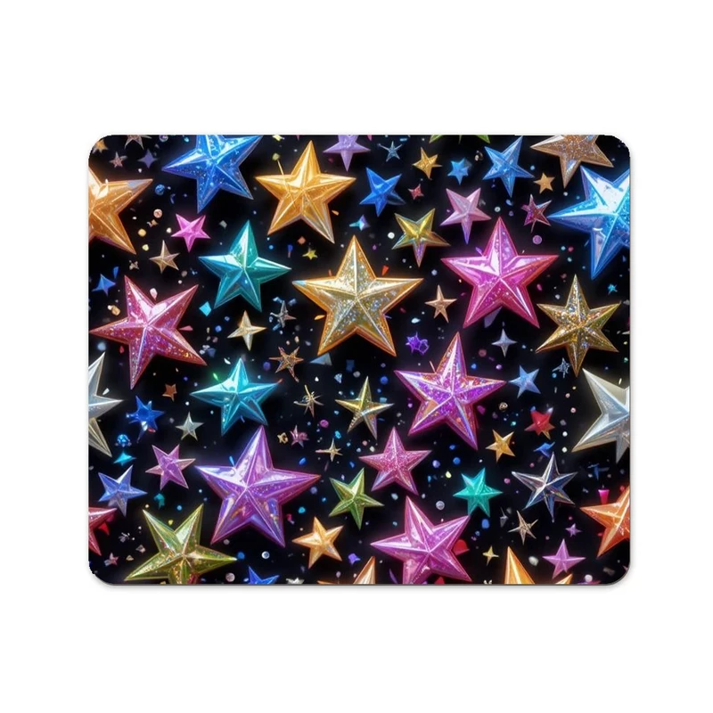 ماوس پد پاد آفرین طرح ستاره کد 400 سایز 19*24 سانتی متر