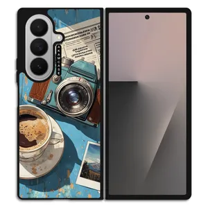 AKAM AMC-WSGZFOLD7-COFFEE-1 Cover For Samsung Galaxy Z Fold 7