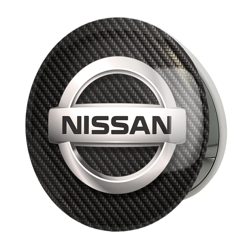 آینه جیبی خندالو طرح نیسان Nissan مدل تاشو کد 30723