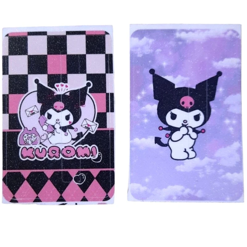 استیکر کارت بانکی مدل شاین دار طرح کورومی کد Ns05 بسته 2عددی