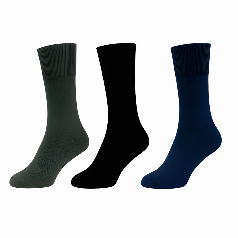 جوراب ساق بلند مردانه مدل PATA_3HEN بسته 3 عددی