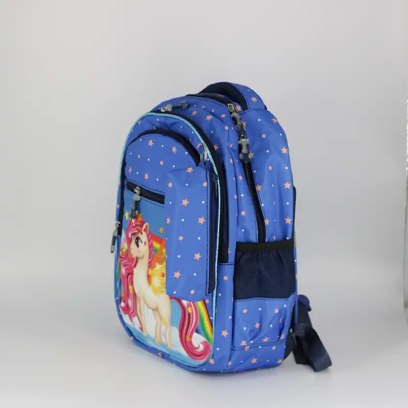 کوله پشتی طرح یونیکورن کد55000 به همراه جامدادی