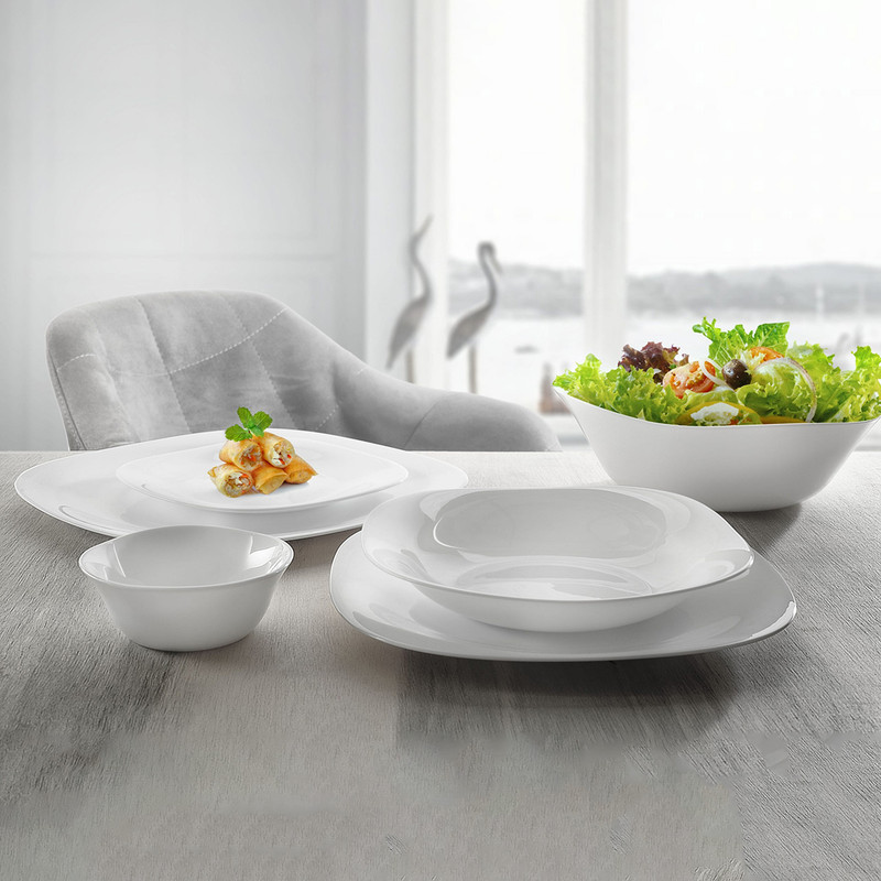 سرویس غذاخوری 26 پارچه گلدن اوپال مدل کارین ساده