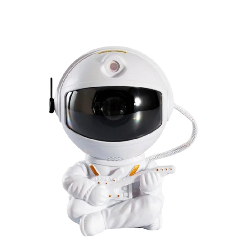 رقص نور لیزری مدل کهکشانی طرح فضانورد نشسته گیتاری