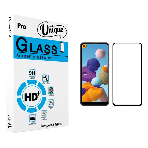 محافظ صفحه نمایش يونيک مدل +Clear مناسب برای گوشی موبایل سامسونگ Galaxy A21
