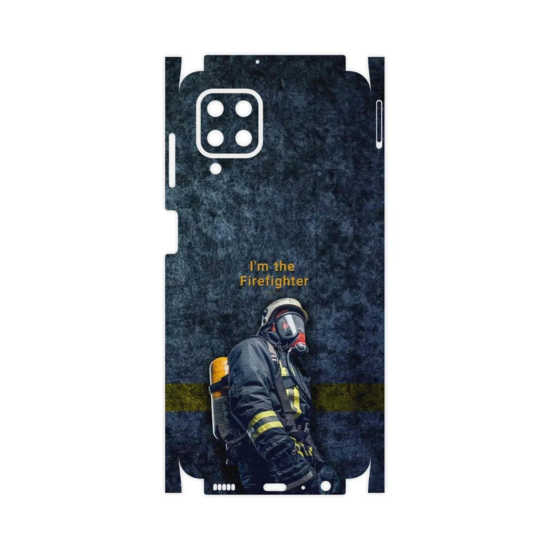 برچسب پوششی ماهوت مدل Firefighter-FullSkin مناسب برای گوشی موبایل سامسونگ Galaxy F22