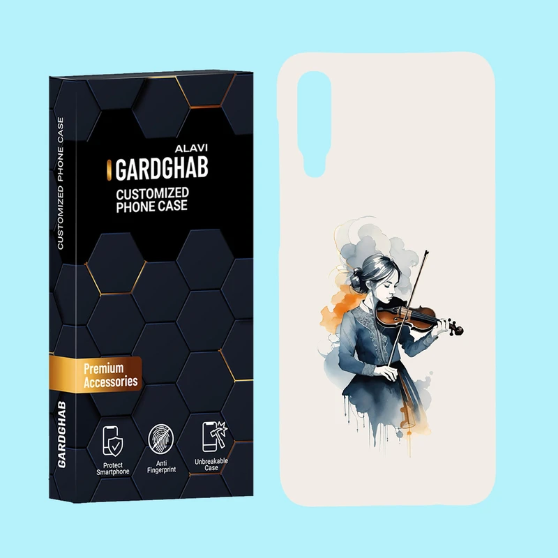 کاور گارد قاب علوی مدل ساز و موزیک مناسب برای گوشی موبایل سامسونگ Galaxy A50 / A50s / A30s