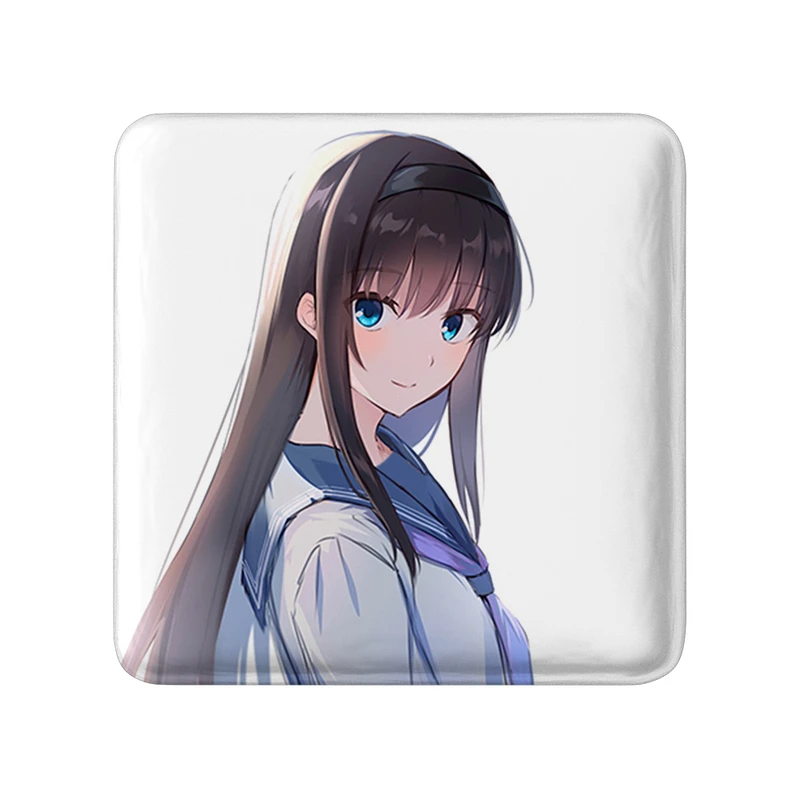 پیکسل خندالو طرح بازی تسوکی هیمه‌ (Tsukihime) مدل مربعی کد 34524