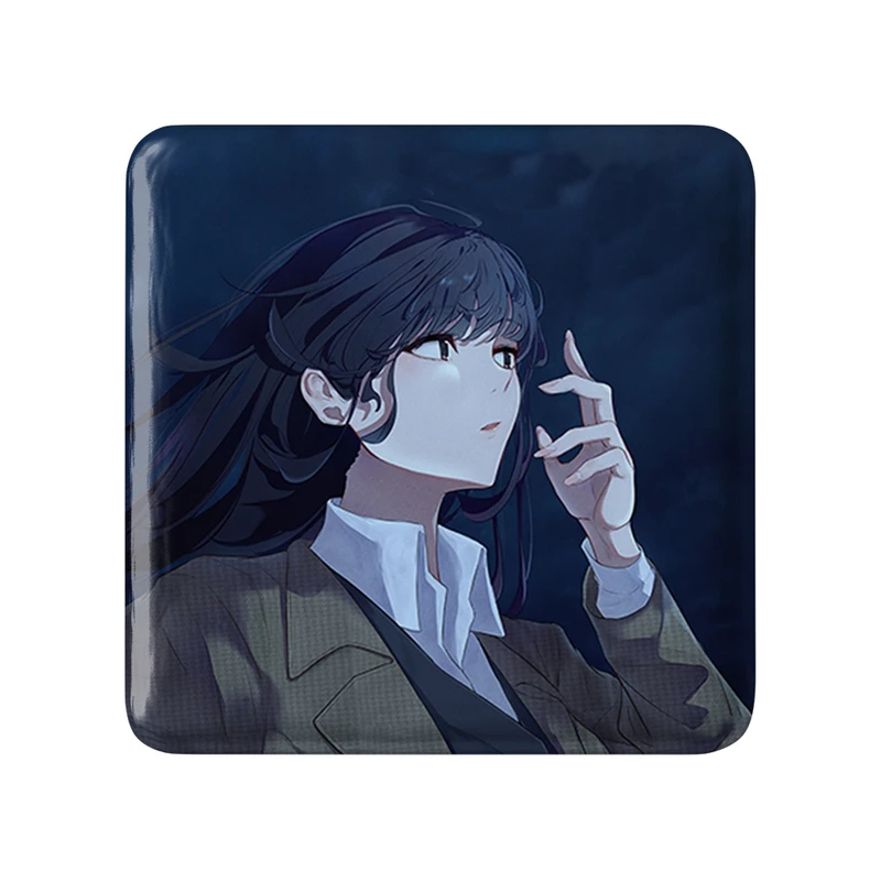 پیکسل خندالو طرح شیزوکا انیمه جوانی کمدی رومانتیک من مدل مربعی کد 32519