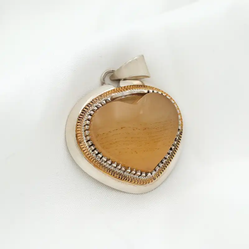 گردنبند نقره زنانه مدل عقیق کد SP-02