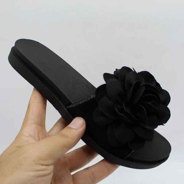 عکس شماره 6 : دمپایی روفرشی زنانه نیکتا مدل 016-10 کد 1255-bk