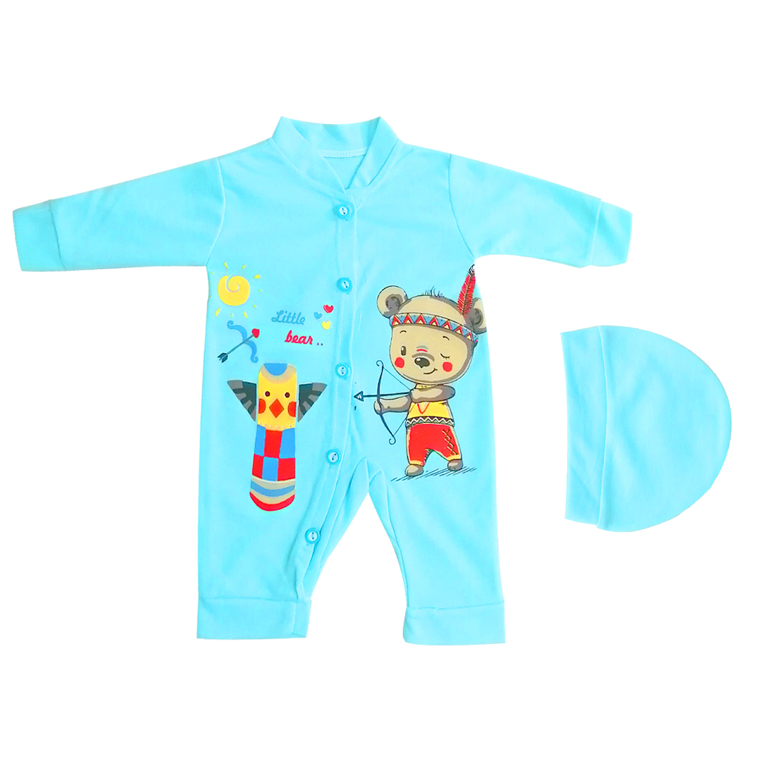 ست سرهمی و کلاه نوزادی مدل X20