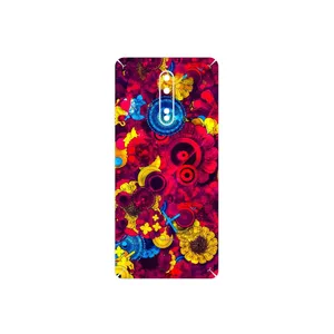 MAHOOT Vector Flower Garden Digital Art Cover Sticker for Nokia 8