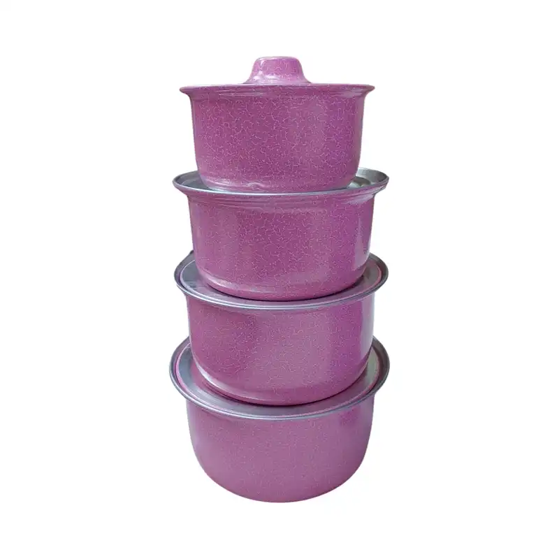 سرویس قابلمه 8 پارچه مدل روحی رنگی