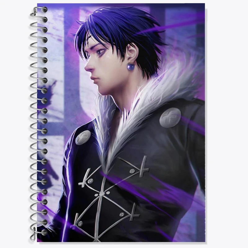 دفتر لغت 50 برگ خندالو مدل هیسوکا و کرولو انیمه هانتر ایکس هانتر Hunter × Hunter کد 11966