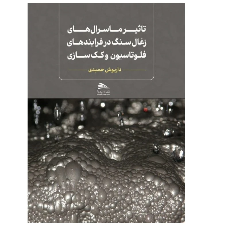کتاب تاثیر ماسرال های زغال سنگ در فرآیند های فلوتاسیون و کک سازی اثر داریوش حمیدی انتشارات پادینا