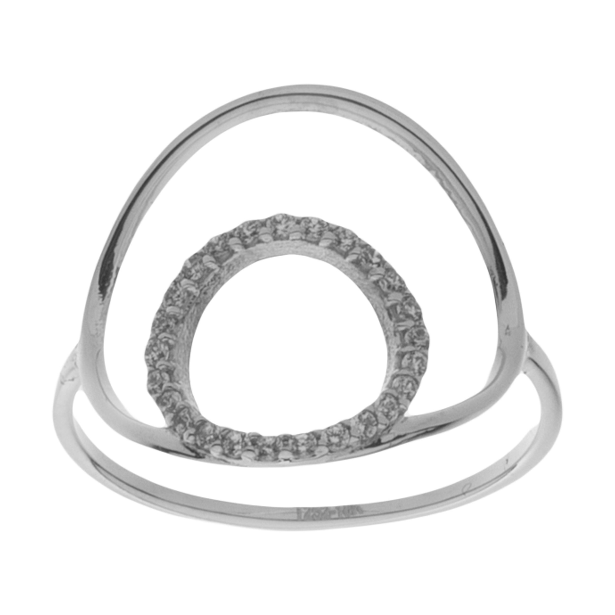 انگشتر طلا 18 عیار زنانه مایا ماهک مدل MR0576