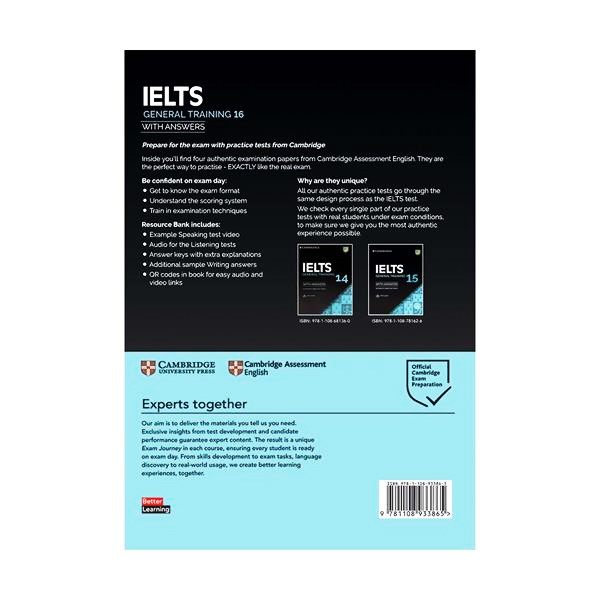 کتاب Cambridge IELTS General Training اثر جمعی از نویسندگان انتشارات الوندپویان جلد 11 تا 16 کتاب Cambridge IELTS General Training اثر جمعی از نویسندگان انتشارات الوندپویان جلد 11 تا 16