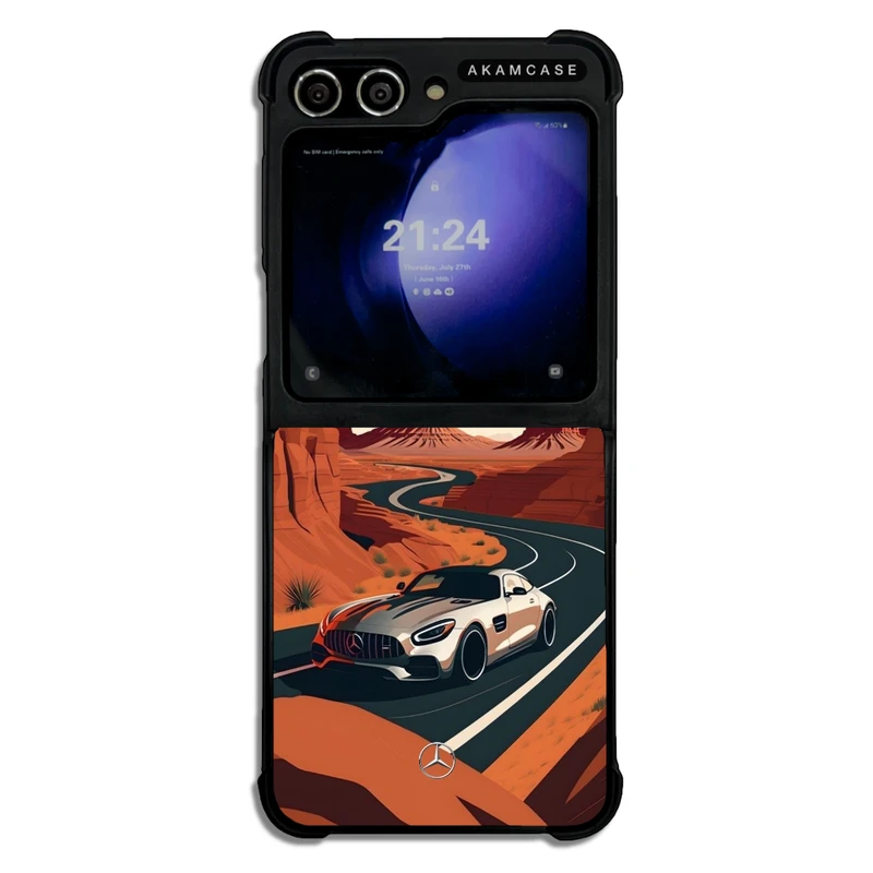 کاور آکام مدل AMC-WSGZFLIP5-BENZ-26 مناسب برای گوشی موبایل سامسونگ Galaxy Z Flip 5