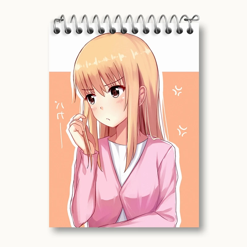 دفتر یادداشت 50 برگ خندالو مدل دوما اومارو انیمه اوماروچان Umaru Chan کد 18500