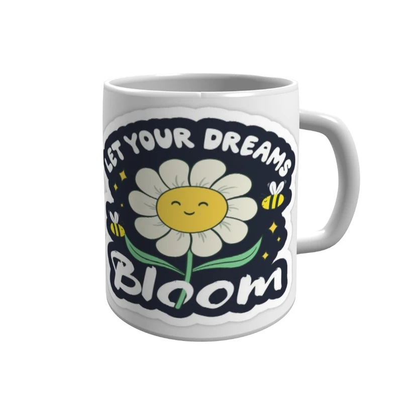 ماگ پاد آفرین طرح گل مدل R 68