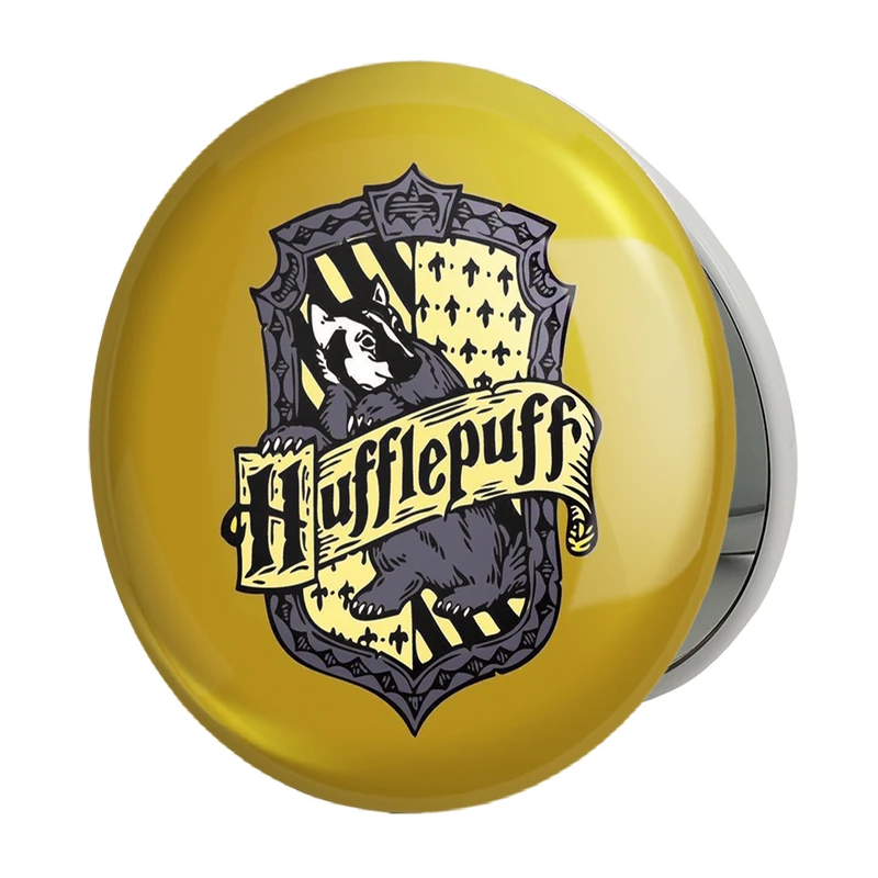 آینه جیبی خندالو طرح هافلپاف هری پاتر Harry Potter مدل تاشو کد 19356 
