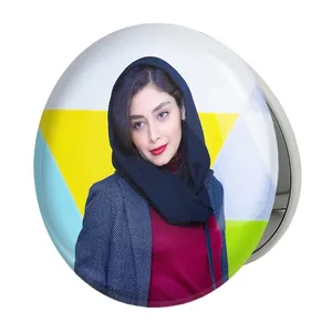 آینه جیبی خندالو طرح دیبا زاهدی مدل تاشو کد 6254 