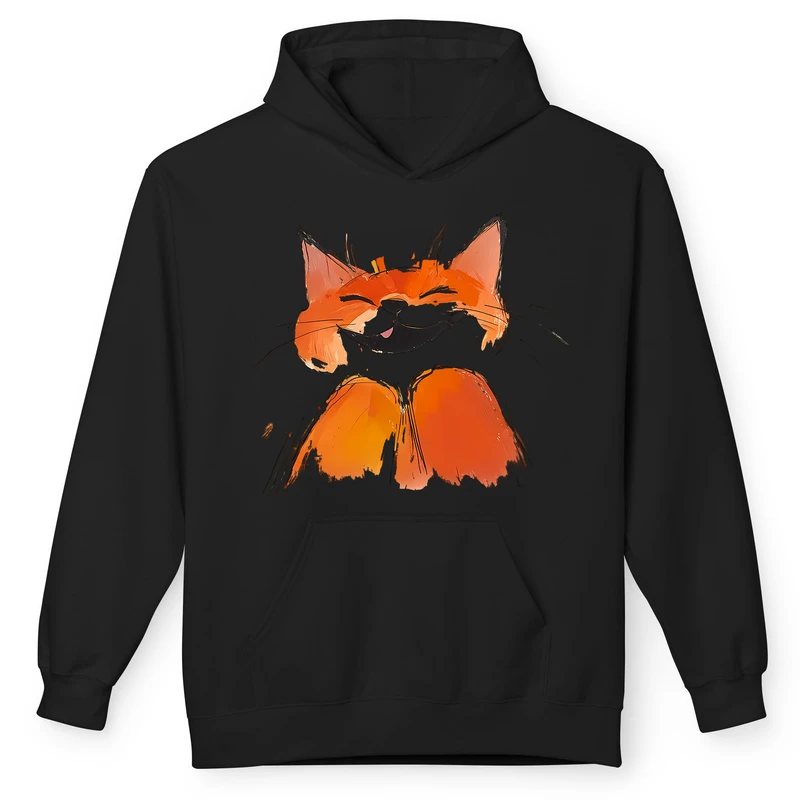 هودی مردانه پاد آفرین مدل روباه مکار کد 01