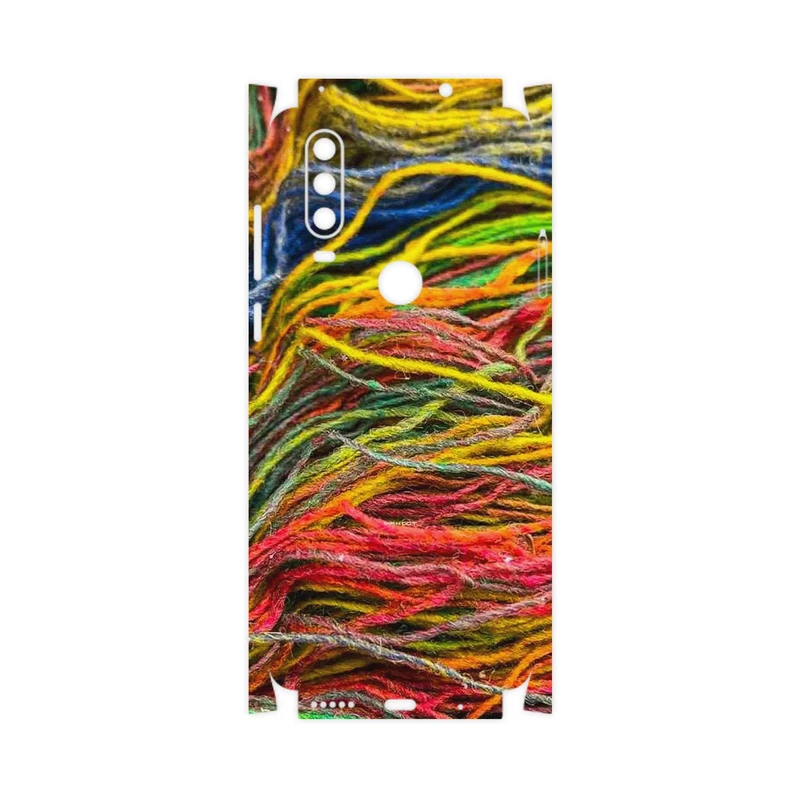 برچسب پوششی ماهوت مدل Fabric Texture 9-FullSkin مناسب برای گوشی موبایل موتورولا One Action