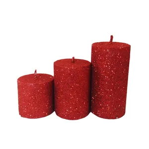 شمع مدل Cylindrical کد SMB4074 بسته 3 عددی